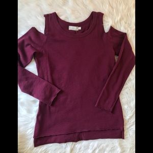 Nation LTD Cold Shoulder Top